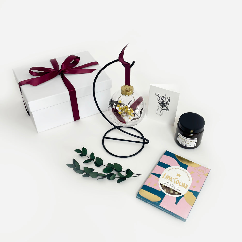 Festive British Bauble Gift Set
