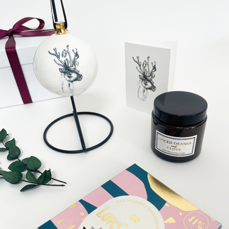 Festive British Bauble Gift Set