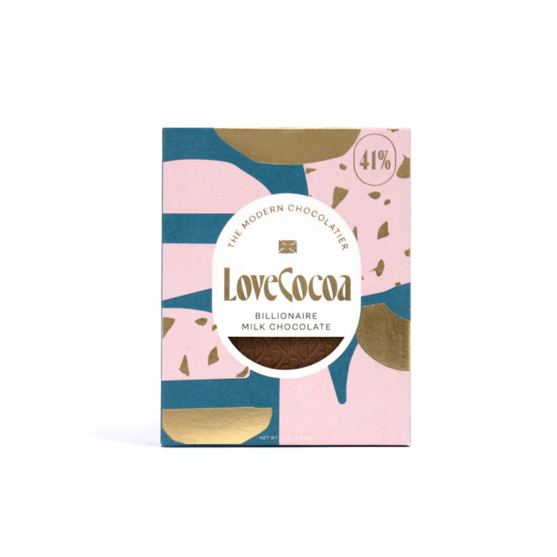 love cocoa billionaire milk chocolate