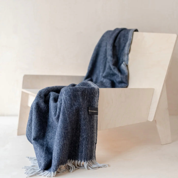Recycled Navy Blanket