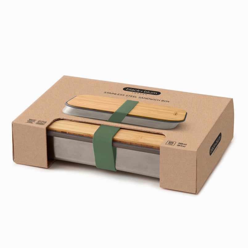 Black+Blum Stainless Steel Airtight Sandwich Box