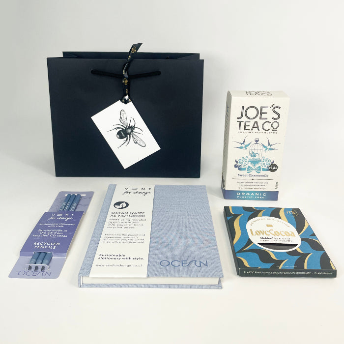 Blue Purposeful Sustainable Conference Gift Bag