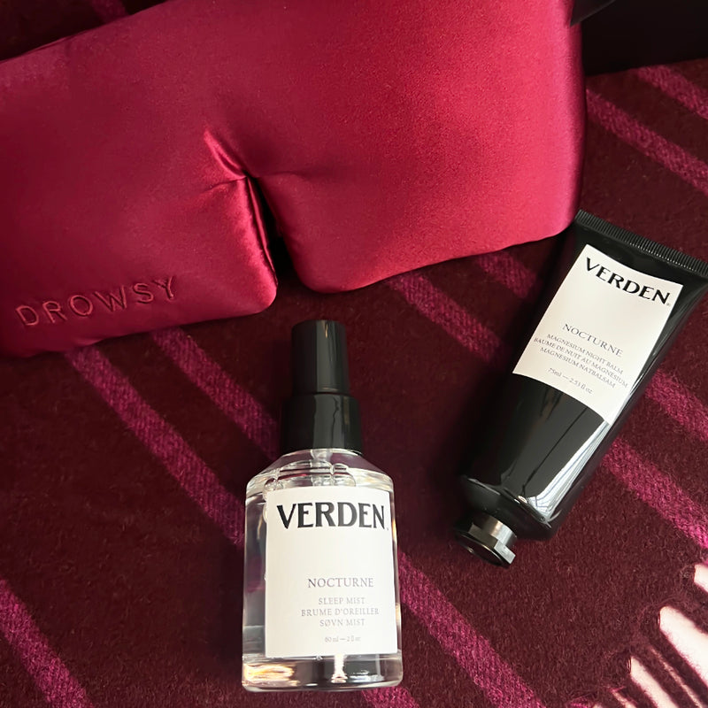 Luxury Burgundy Blanket Sleep Gift Hamper