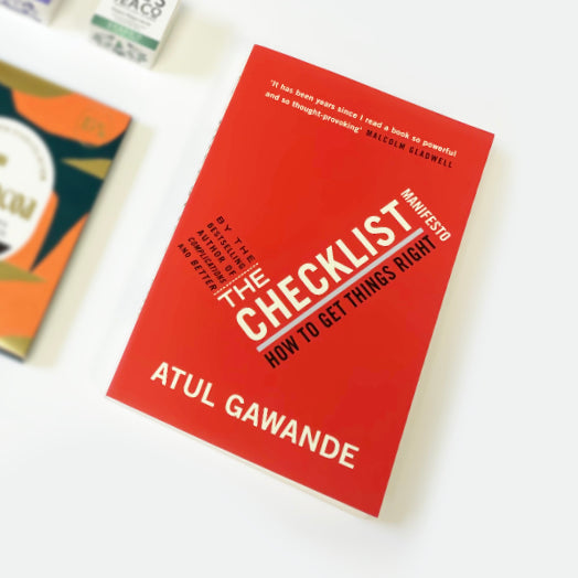 The Checklist Manifesto: How to Get Things Right. Atul Gawande gift for new job