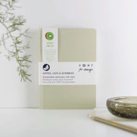 Vent for change sustainable Sucseed Notebook made from Kiwi