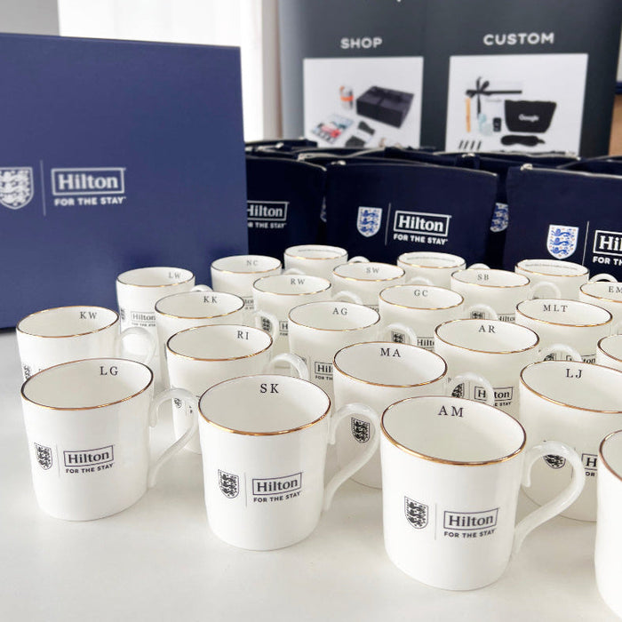 Branded Personalised Luxury Bone China Mug