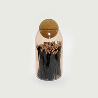 Cork Ball Tinted Glass Matches pink - Gift for candle lover and new home gift