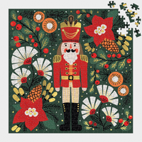 Nutcracker Jigsaw Puzzle & Reindeer Sweets Gift Set