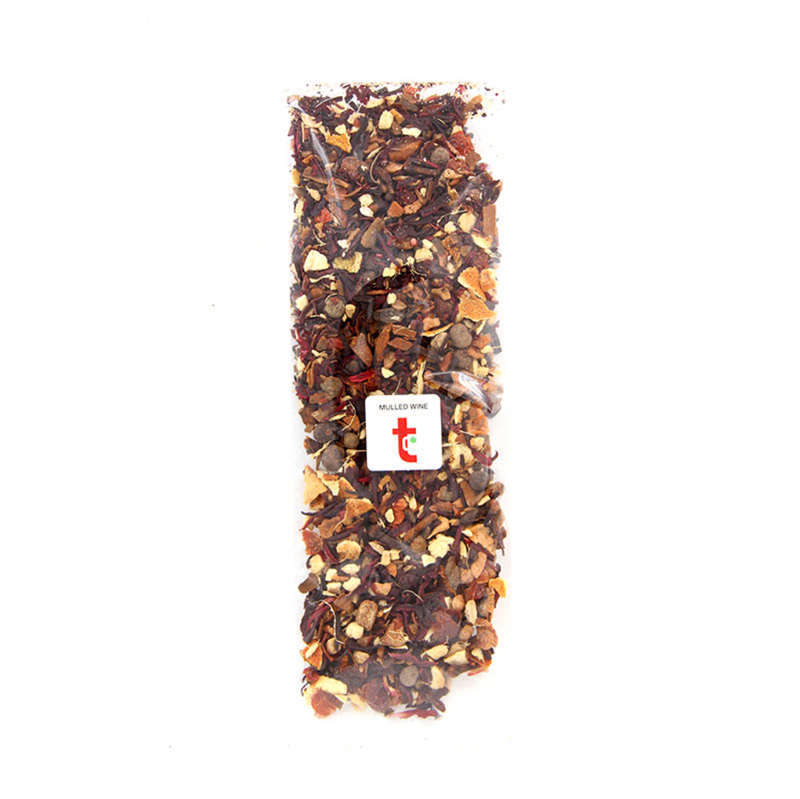 Packaged tea mix with a visible brand logo on a white background