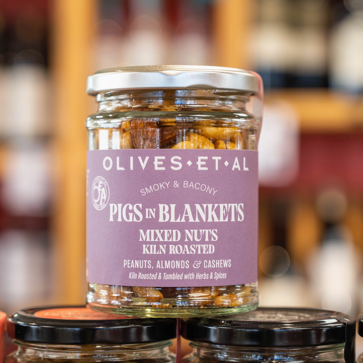 Pigs in Blankets Nuts Kiln Roasted
