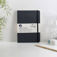 Make a Mark Recycled Leather Notebook from Vent for change sustainable event gift or new job gift