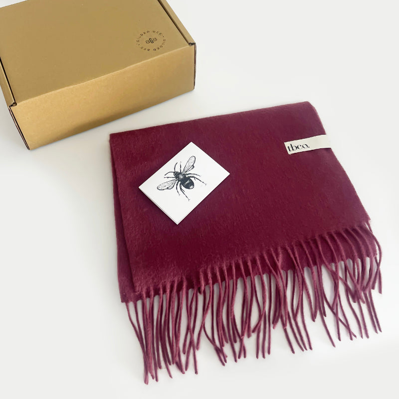 TBCo Lambswool Scarf – Luxuriously Soft & Warm