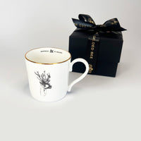 Gilded Bee Bone China Mug
