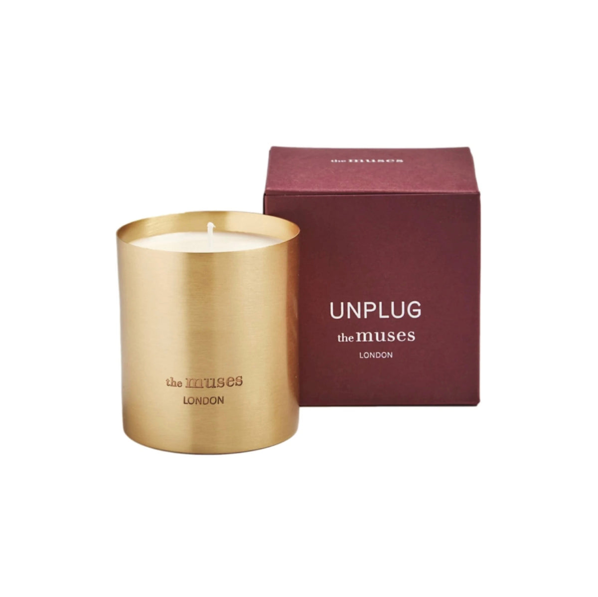  Unplug Luxury Candle The Muses London