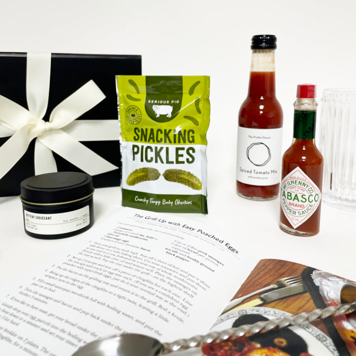 Virgin Bloody Mary Cocktail Brunch Gift Set For One