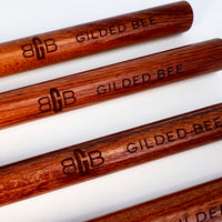 Walnut & Brass Branded Pens (MOQ 24)