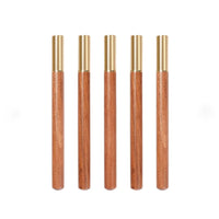 Walnut & Brass Branded Pens (MOQ 24)